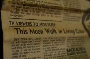This paper was found a few years ago (can't remember exactly where). It is is from November 12, 1969. 