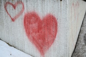I found this out on the way to Naramata today... I like happy greaffitti!